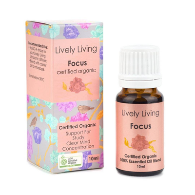 Focus Organic Essential Oil-Lively Living-