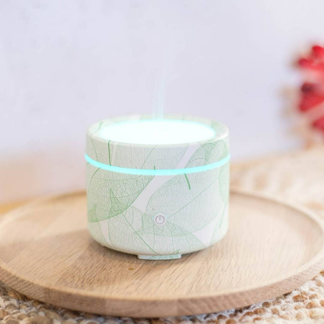 Aroma Mod Diffuser Lively Living Aroma Mod Green Leaf USB Diffuser | Naturally Good Living