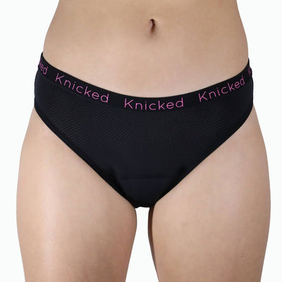 Knicked Overnight/Heavy Absorbency Period Underwear - Active Stretch-Knicked-Period Underwear