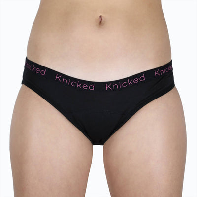 Knicked Overnight/Heavy Absorbency Period Underwear - Soft Cotton-Knicked-Period Underwear