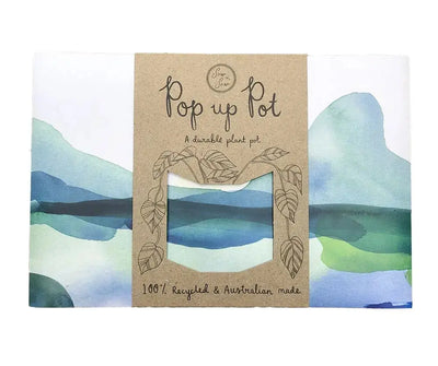 Pop-Up-Pot- Mountain Theme- Artist Daniella Germain