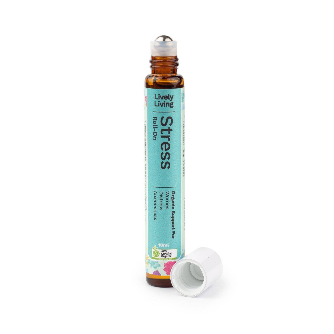 Stress Roll-On Organic Essential Oil-Lively Living-Essential Oil
